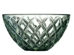 Lyngby Glas Sorrento skål Dia 12 cm 4 stk Grøn