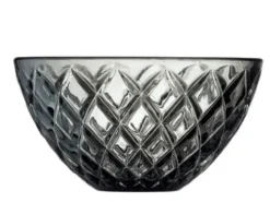 Lyngby Glas Sorrento skål Dia 12 cm 4 stk Smoke