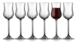 Lyngby Juvel portvinsglas 9 cl 6 stk