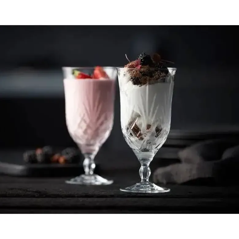 Lyngby Melodia ølglas 40 cl 4 stk