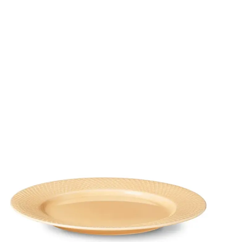 Lyngby Porcelæn Rhombe Color Middagstallerken Ø27 cm Sand