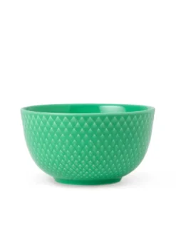 Lyngby Porcelæn Rhombe Color skål 11 cm grøn