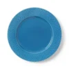 Lyngby Porcelæn Rhombe Colour middagstallerken Ø27 cm blå