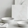 Lyngby Porcelæn Rhombe dessertallerken Ø16 cm hvid