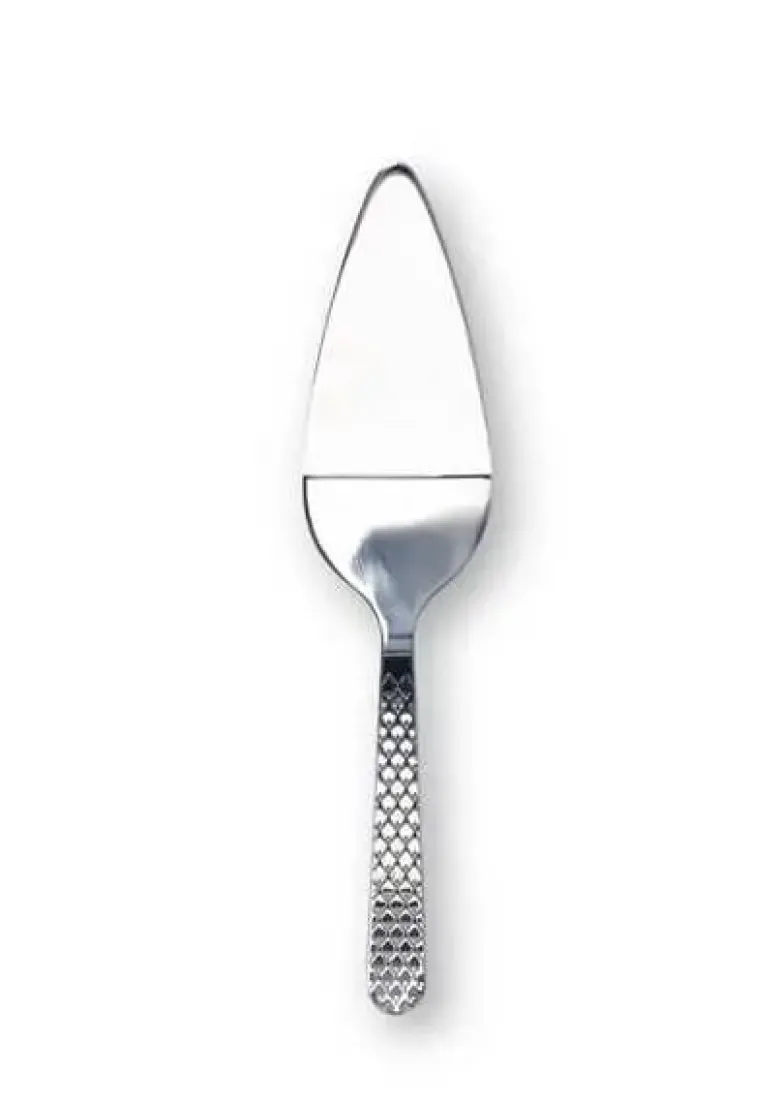 Lyngby Porcelæn Rhombe kagespade stål 25,5 cm