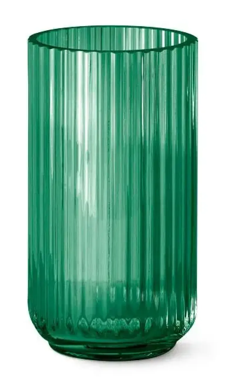 Lyngby Vasen 20cm Grøn