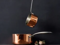Mette Blomsterberg Kobber kasserolle/smørsmelter 0,4L