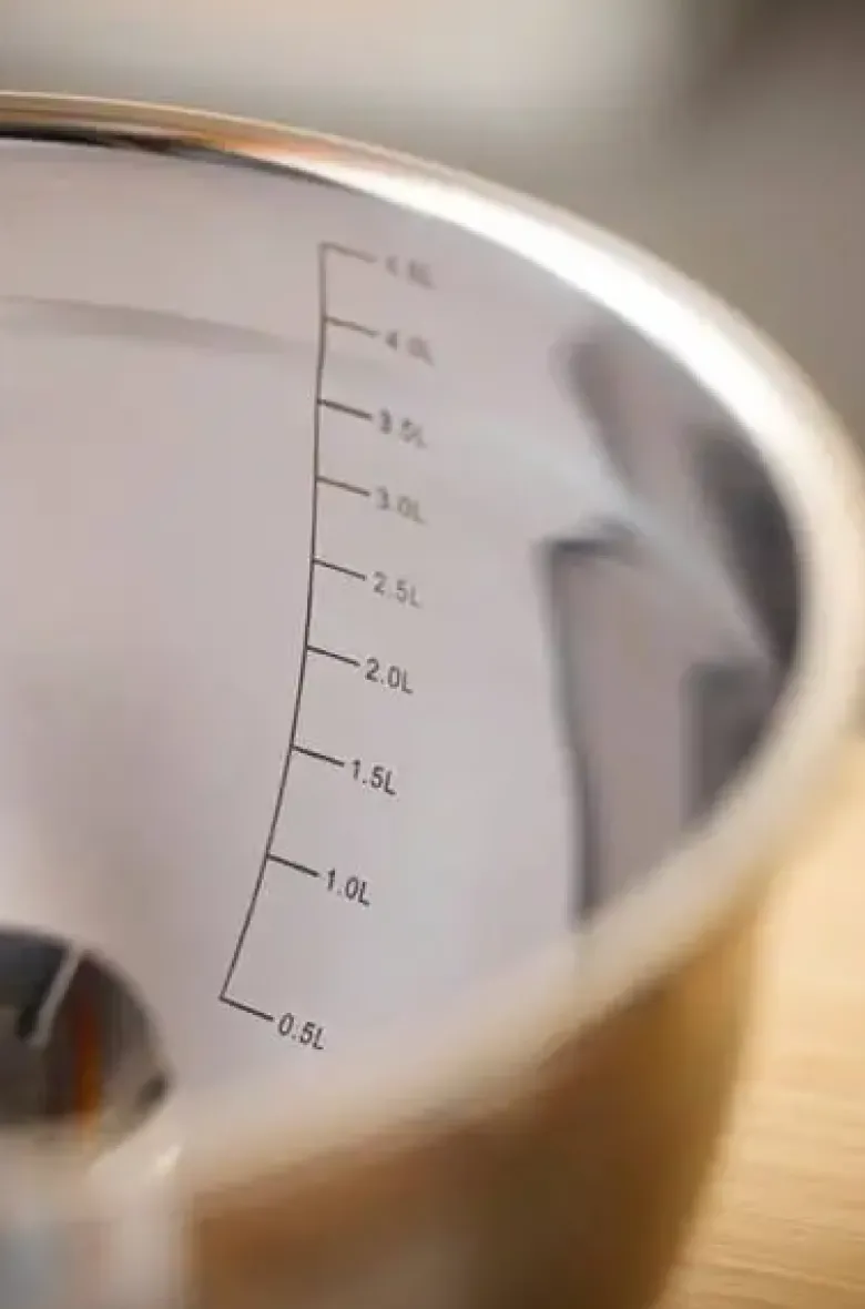 Mette Blomsterbergs Røreskåle 8 dele 3 + 5 liter Latte