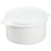Microbox 1,65L rund hvid