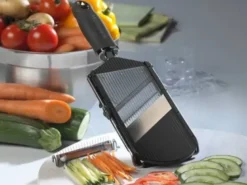 Microplane Mandolin til skiver og julienne med slæde