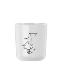 Moomin ABC kop J 0,2L - Hvid