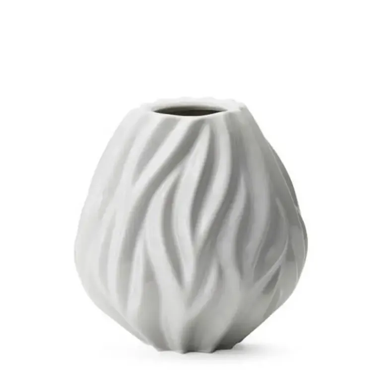 Morsø vase flame 19 cm hvid