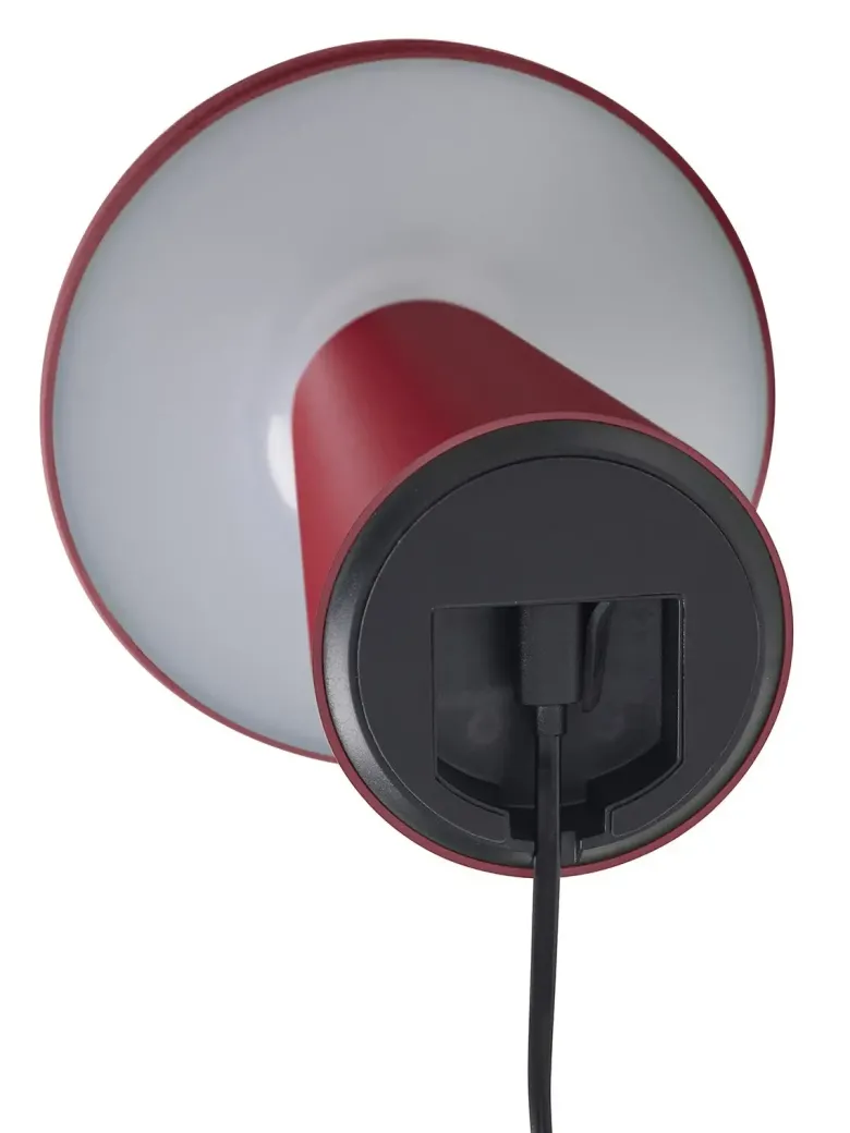 Move Genopladelig bordlampe vinrød