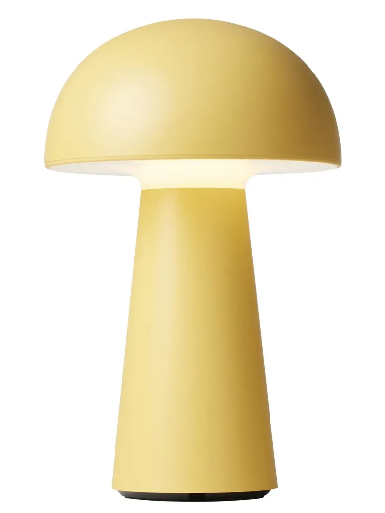 Move Genopladelig bordlampe gul