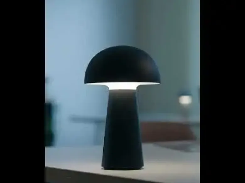 Move Genopladelig bordlampe gul