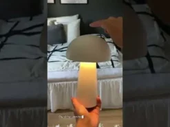 Move Genopladelig bordlampe hvid