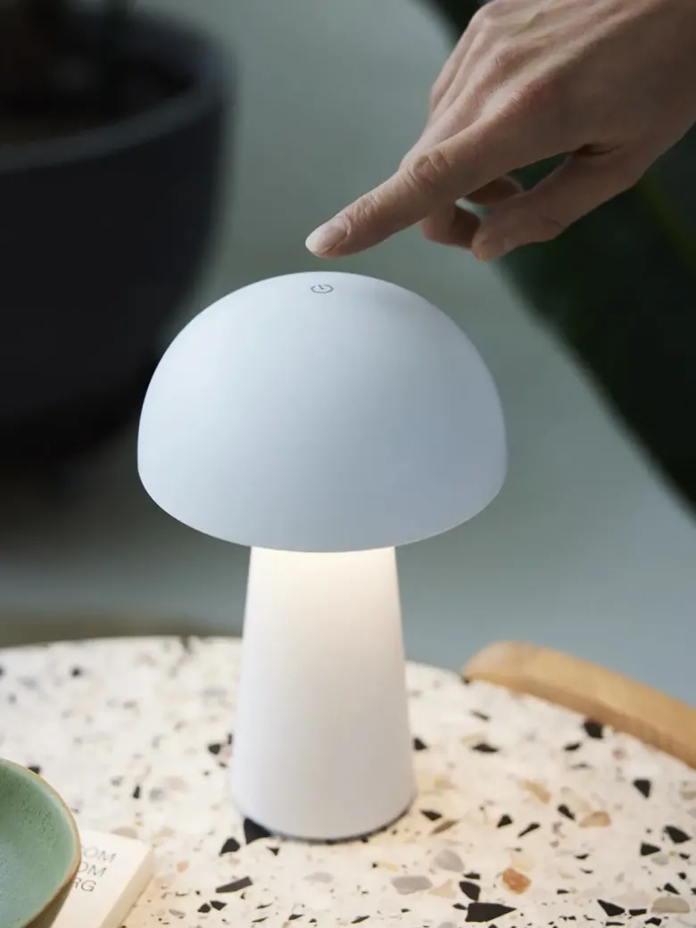 Move Genopladelig bordlampe hvid