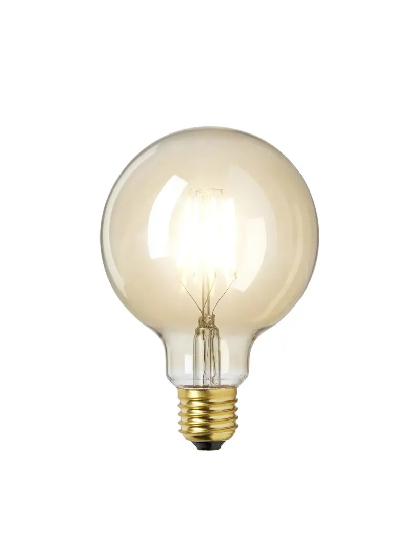 Nielsen Light Basic Globepære Gyldent glas Ø9,5 cm