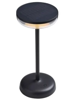 Nielsen Light Breeze Solcelle Bordlampe Sort