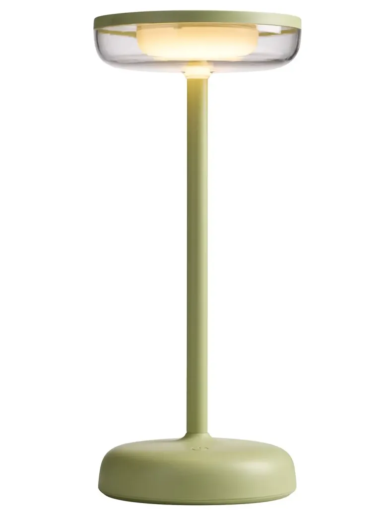 Nielsen Light Breeze Solcelle Bordlampe Støvet grøn