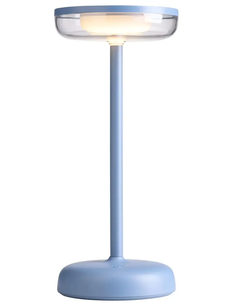 Nielsen Light Breeze Solcelle Bordlampe Støvet blå