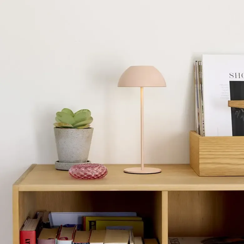 Nielsen Light Luna Genopladelig Bordlampe Lyserød