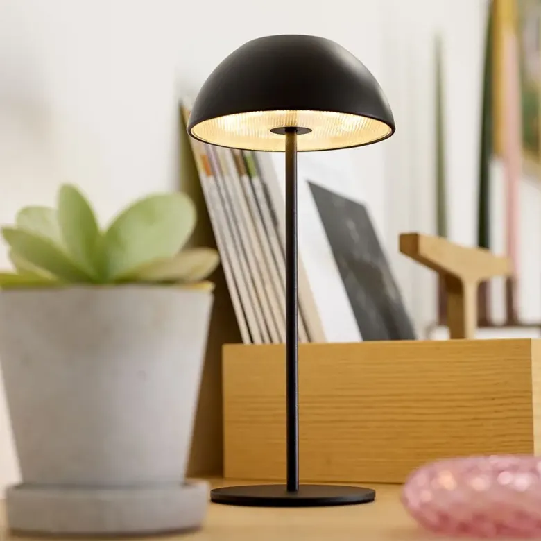 Nielsen Light Luna Genopladelig Bordlampe Sort