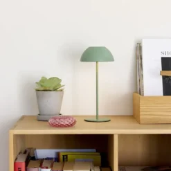 Nielsen Light Luna Genopladelig Bordlampe Støvet grøn