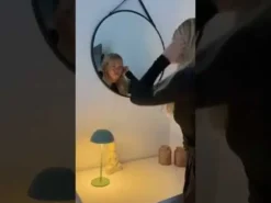Nielsen Light Luna Genopladelig Bordlampe Støvet lilla