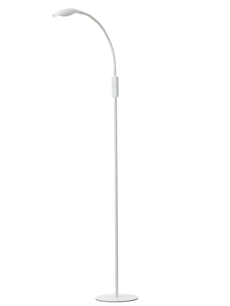 Nielsen Light Mamba Gulvlampe med lysdæmper Hvid