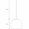 Nielsen Light Nice kuglependel galvaniseret Ø35 cm