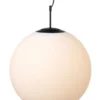 Nielsen Light Nora Cafependel Opal/Sort Ø50 cm
