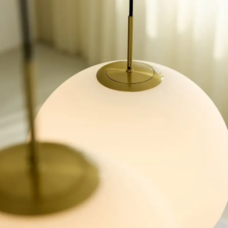 Nielsen Light Nora Cafependel Opal/messing Ø40 cm