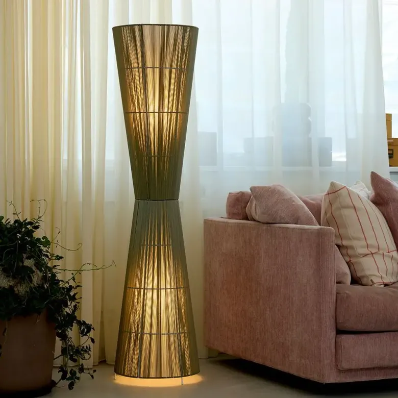 Nielsen Light Ruse Gulvlampe Olivengrøn