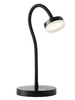 Nielsen Light Tulipan skrivebordslampe med lysdæmper Sort