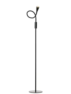 Nielsen Light Twist Gulvlampe med lysdæmper Sort