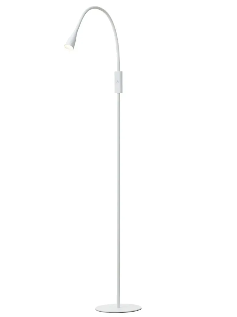 Nielsen Light Twist Gulvlampe med lysdæmper Hvid