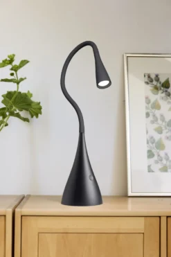 Nielsen Light Twist skrivebordslampe med lysdæmper Sort