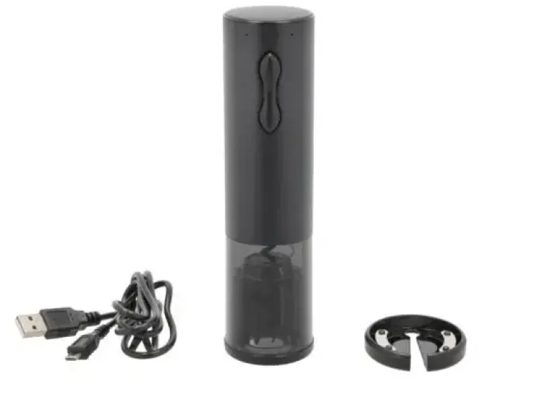 Nordic Sense Vinåbner batteridrevet mat sort