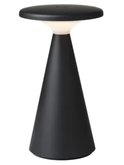 Nyhavn Genopladelig bordlampe sort