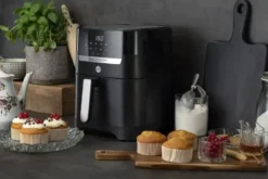 OBH Nordica Airfryer Easy Fry Precision 2-i-1 Sort Digital