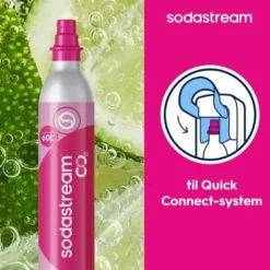 Ombytning af SodaStream patron Quick Connect