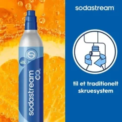 Ombytning af SodaStream patron med skruegevind