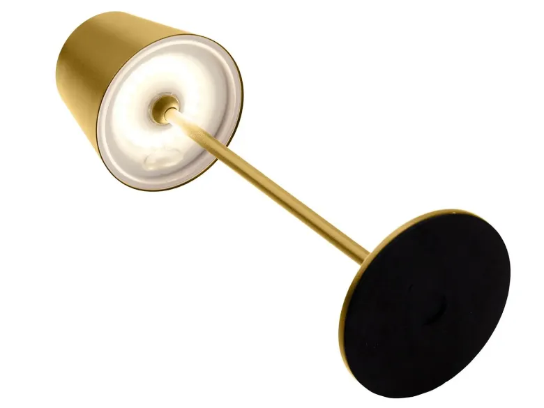 One Genopladelig bordlampe bronze