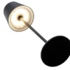 One Genopladelig bordlampe sort