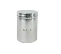 Opbevaringsdåse KAFFE 10 cm rustfrit stål