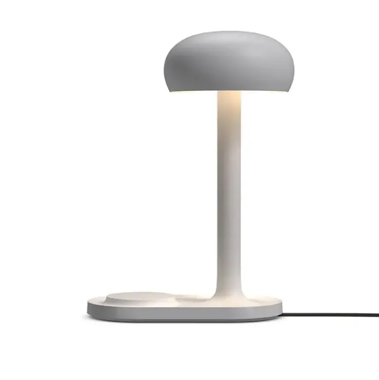 PLEASE WAIT to be SEATED Emendo bordlampe m.trådløs oplader Cloud