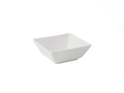 Quadro skål 13x13 cm hvid