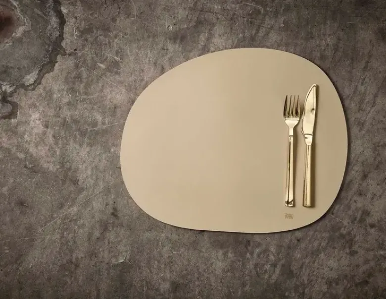 RAW Dækkeserviet beige
