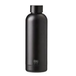 Raw termoflaske i stål Sort 0,5L